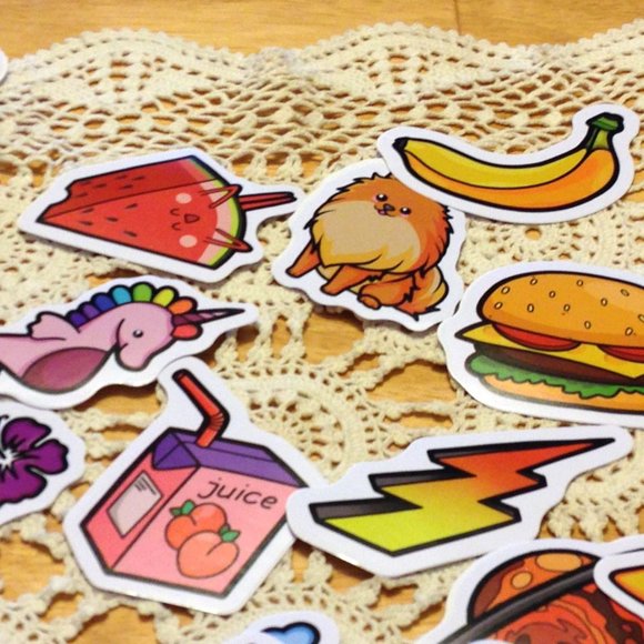 Fun stickers for kids, crafts, cellphone, laptop, hydration bottles, etc - Picture 2 of 6